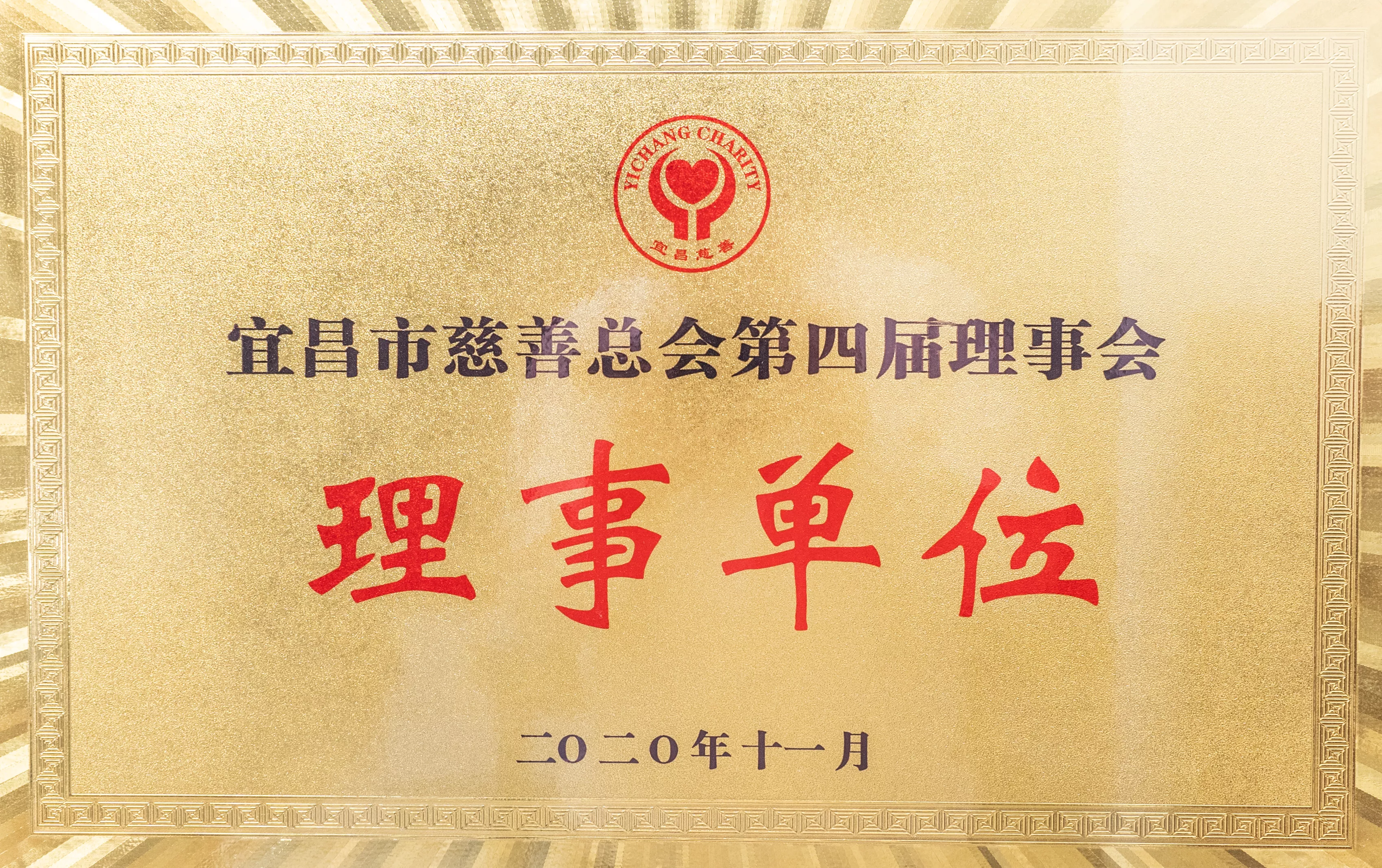 宜昌市慈善总会第四届理事会理事单位